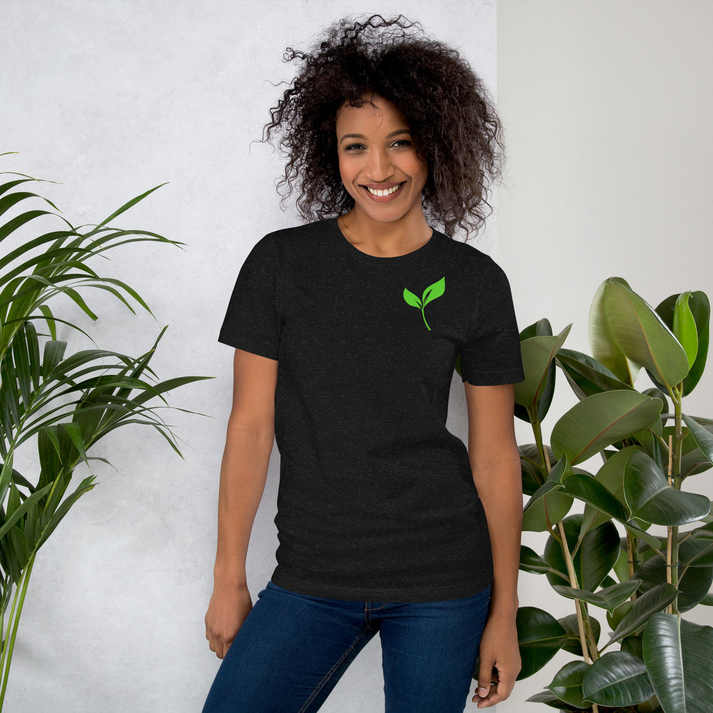 Unisex t-shirt met opdruk